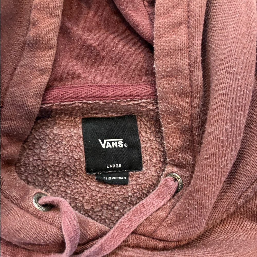 Vans Burgundy Hoodie - Picture 2 of 7
